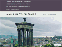 Tablet Screenshot of amileinothershoes.com